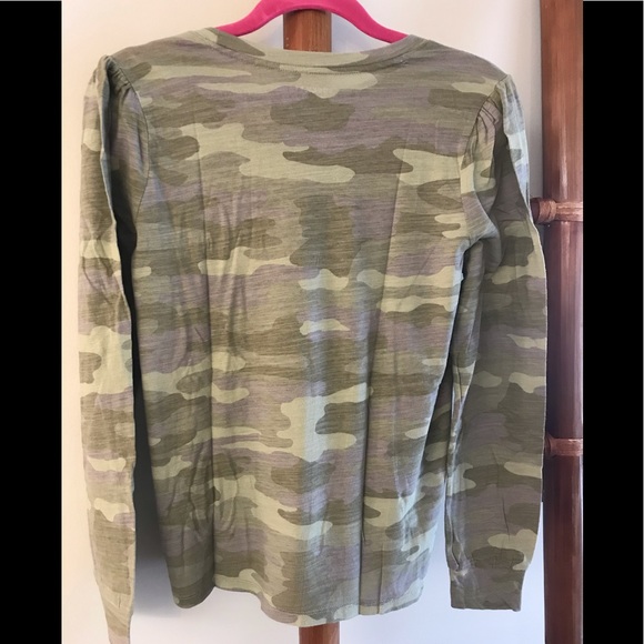LUCKY BRAND CAMO COTTON TEE NEW - Picture 9 of 11
